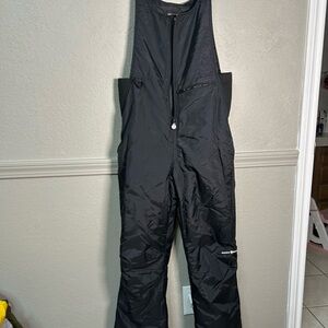 Outdoor Gear Black Insulated Snow Bib Overalls